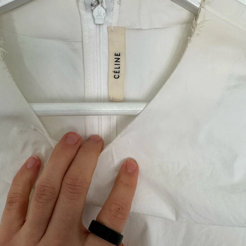 Celine White Blouse - Picture 6 of 9